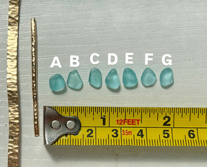 Turquoise Sea Glass Ring