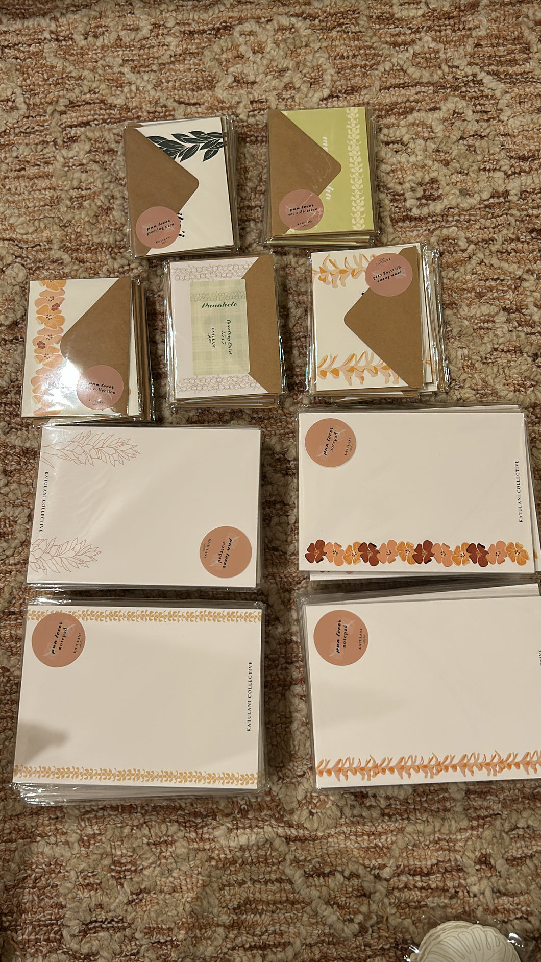 Notepad/greeting cards add on