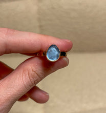 Load image into Gallery viewer, size 7 thick sea glass ring
