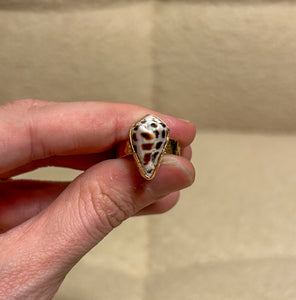 size 5 hebrew cone ring