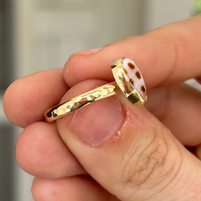 Load image into Gallery viewer, size 7.25 hebrew cone ring
