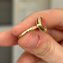 Load image into Gallery viewer, size 7 pink sea glass ring
