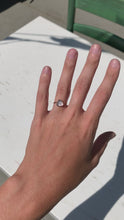 Load and play video in Gallery viewer, gold sea glass ring (size 5.5)
