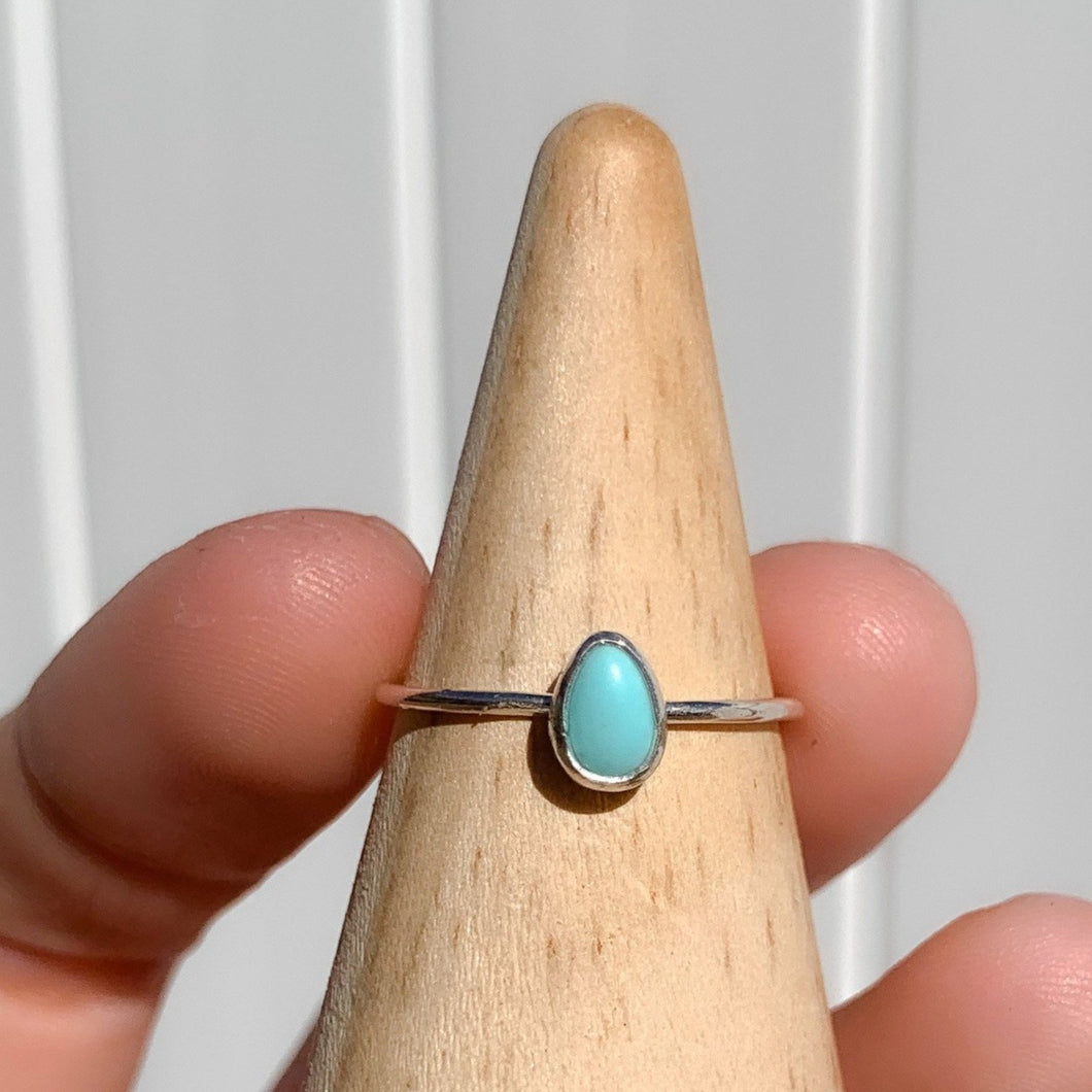 turquoise ring (size 7)