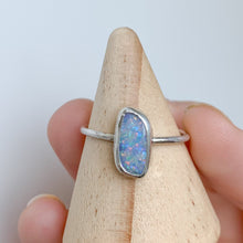 Load image into Gallery viewer, silver opal (size 8)
