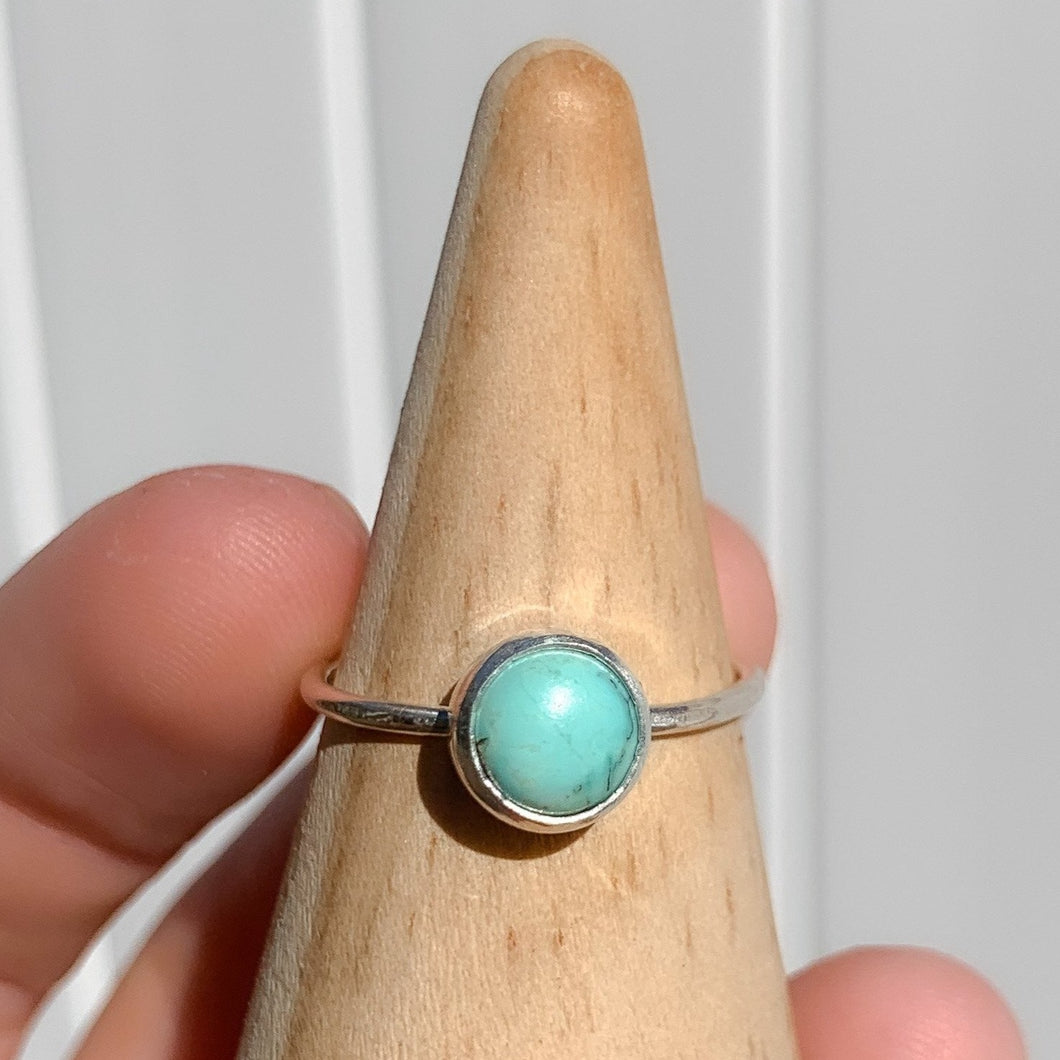 turquoise ring (size 8)