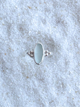 Load image into Gallery viewer, fancy sea glass ring (size 8)
